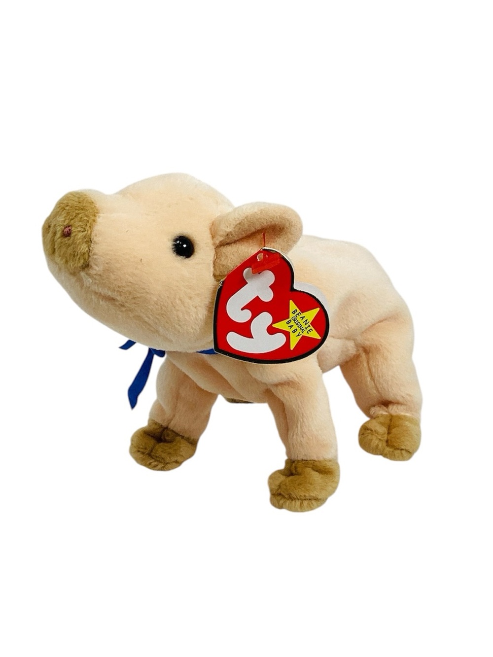 💚 TY “Knuckles” Beanie Baby Pig - NWT